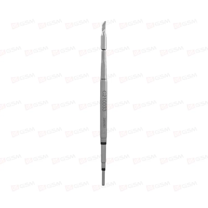 Жало паяльное JBC C210-033 (Нож с картриджем; 2.5x0.3 мм) фото в интернет-магазине 05gsm.ru