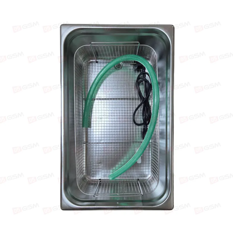 Ультразвуковая ванна MH-100HJ (30 л; 500x300x200 мм; с регуляторами) фото в интернет-магазине 05gsm.ru