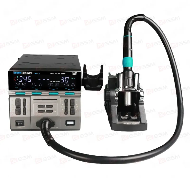 Термовоздушный фен Sugon 8650 Pro 3MODE (Паяльная станция) фото в интернет-магазине 05gsm.ru