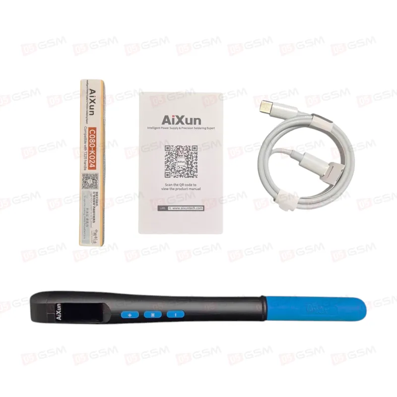 Паяльник портативный Aixun T208 (1 жало C080; неавтономный) фото в интернет-магазине 05gsm.ru
