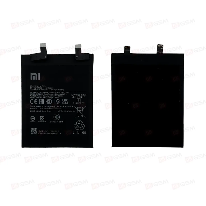 Аккумулятор Xiaomi 12T / 12T Pro [BM5J] (05GSM; 5000 мАч; гарантия 1 год) фото в интернет-магазине 05gsm.ru