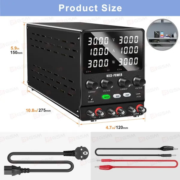 Блок питания Nice Power SPS1203-2KD (Двухканальный; 120 В; 3 А) фото в интернет-магазине 05gsm.ru