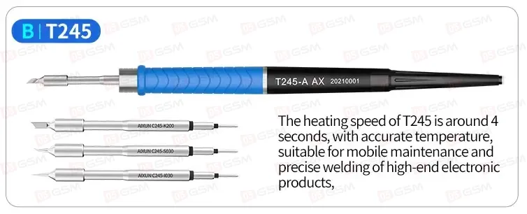 Паяльная станция Aixun T3A (Ручка 245 и 3 жала) фото в интернет-магазине 05gsm.ru