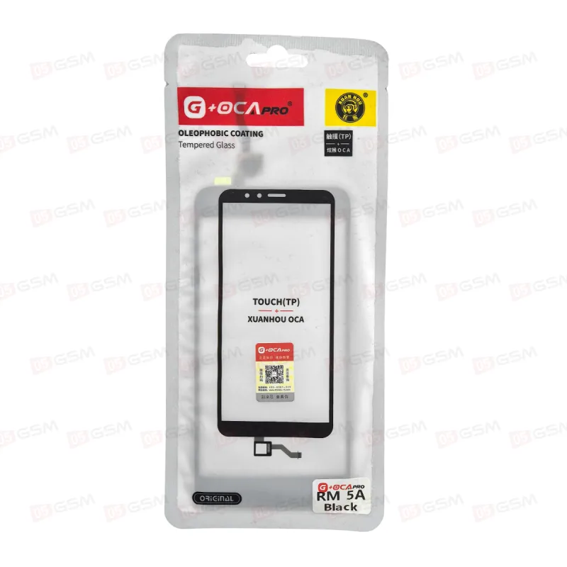 Сенсор + OCA (G+OCA) Redmi 5A / Redmi GO черный фото в интернет-магазине 05gsm.ru