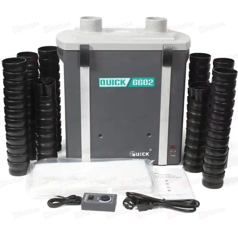 Вытяжка дыма Quick 6602 (Двойная) фото в интернет-магазине 05gsm.ru