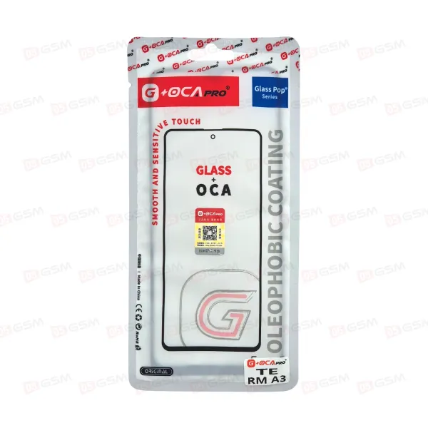 Стекло + OCA (G+OCA) Xiaomi Redmi A3  (Tempered Glass) фото в интернет-магазине 05gsm.ru