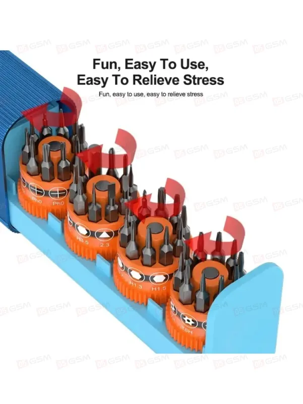 Набор отверток Relife RL-5122 (43 в 1) фото в интернет-магазине 05gsm.ru