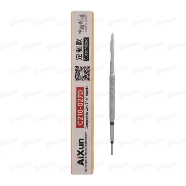 Жало Aixun C210 - 027D скошенный 1,5 мм фото в интернет-магазине 05gsm.ru