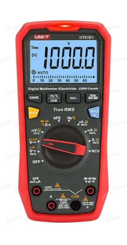 Мультиметр UNI-T UT61 E+ фото в интернет-магазине 05gsm.ru