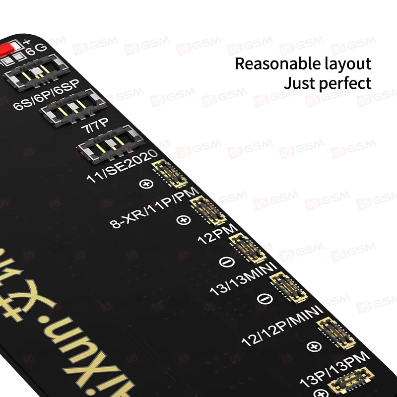 Плата для теста АКБ Aixun Battery Fast Charging Board 6-13 (С быстрой зарядкой; для P2408S/P3208) фото в интернет-магазине 05gsm.ru