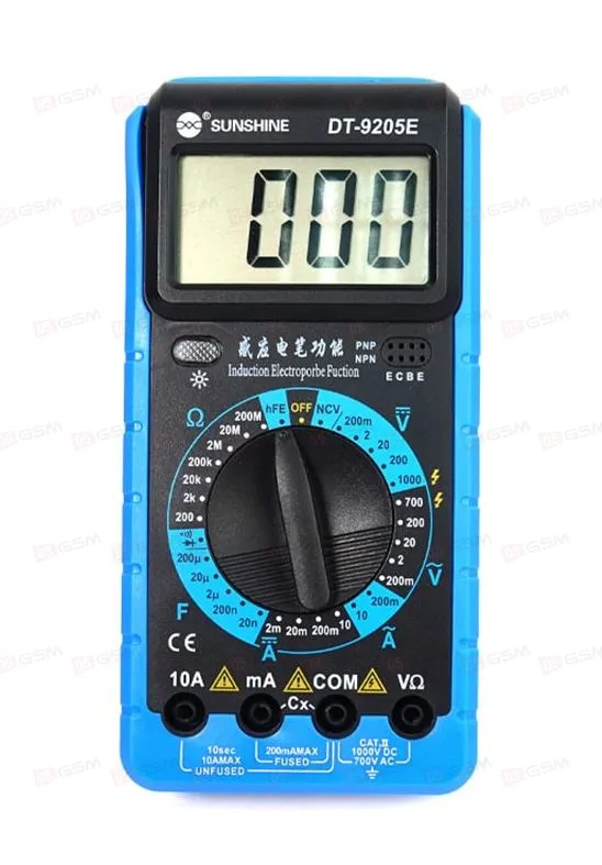Мультиметр Sunshine DT-9205E фото в интернет-магазине 05gsm.ru