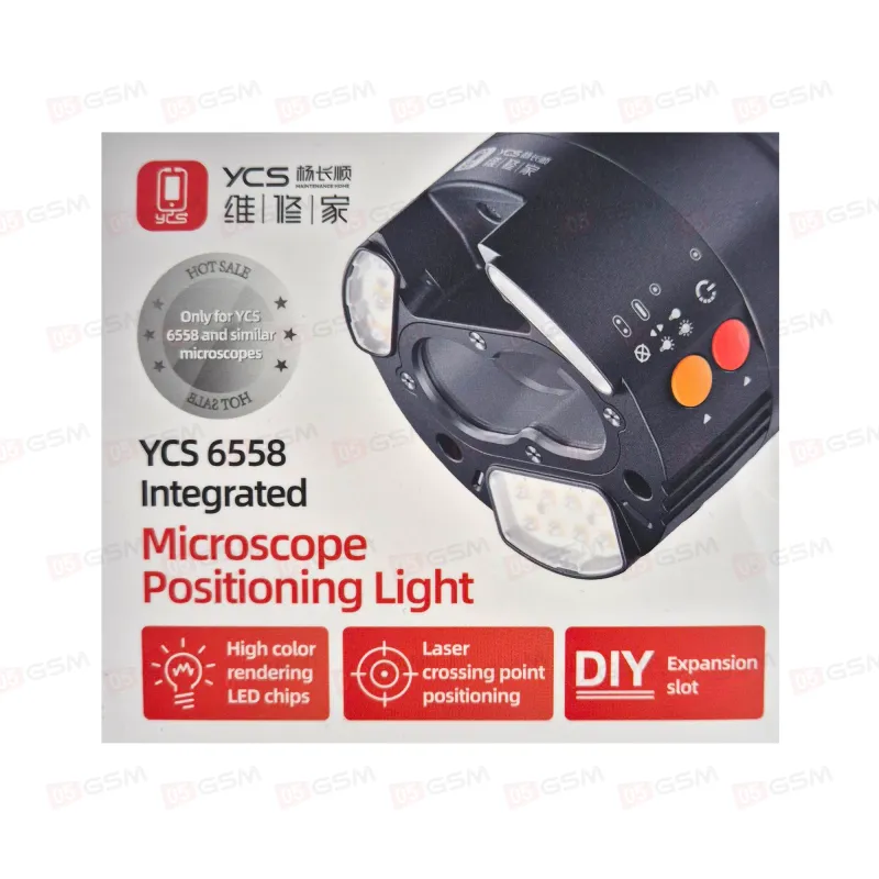 Подсветка с УФ-лампой на микроскоп YCS 6558 фото в интернет-магазине 05gsm.ru