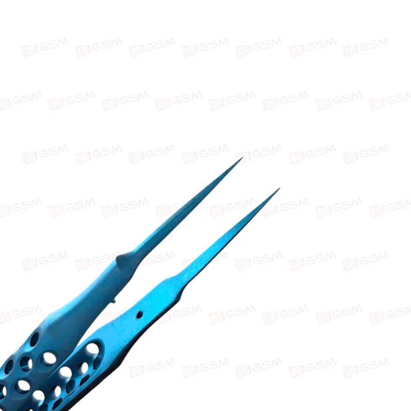 Пинцеты титановые Titanium Hollow (Прямой и изогнутый) фото в интернет-магазине 05gsm.ru