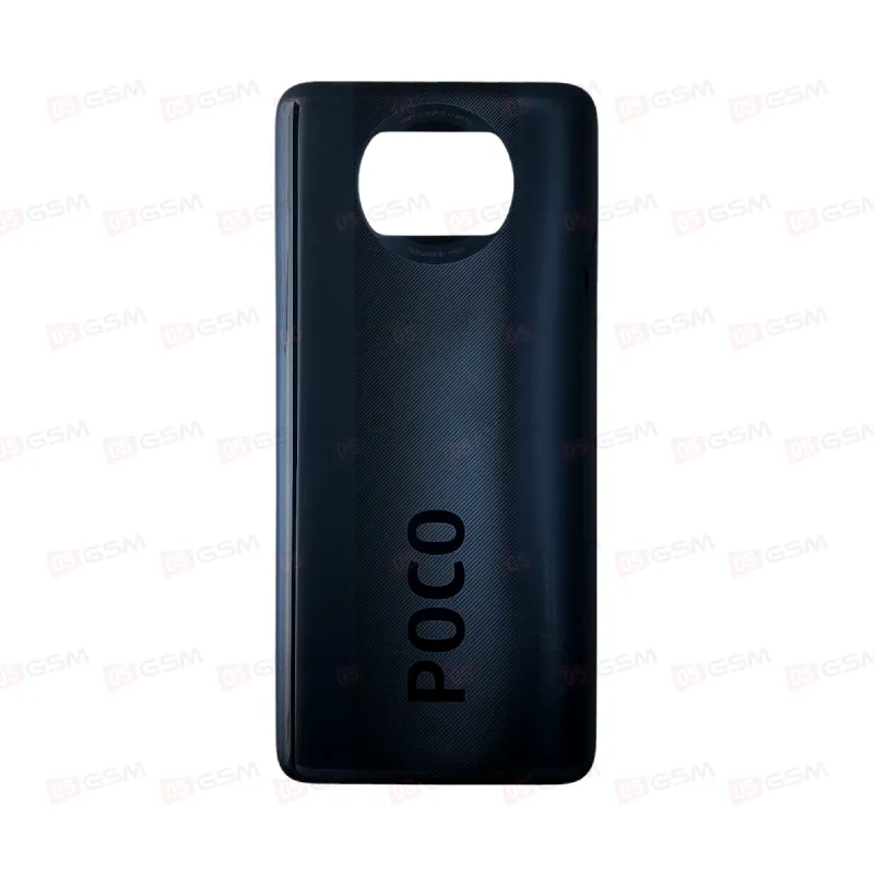 Крышка Poco X3/X3 pro черная ORIG фото в интернет-магазине 05gsm.ru