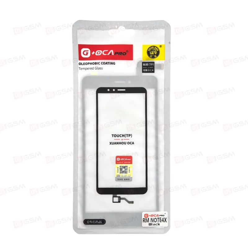 Сенсор + OCA (G+OCA) Redmi Note 4X черный фото в интернет-магазине 05gsm.ru