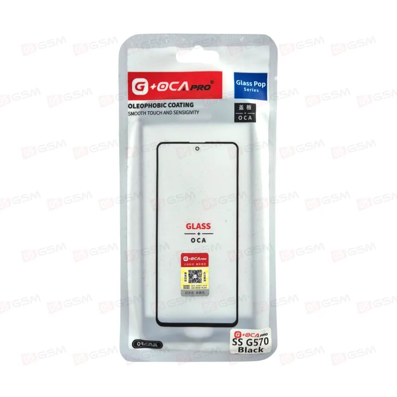 Стекло + OCA (G+OCA) Samsung G570 черный  фото в интернет-магазине 05gsm.ru
