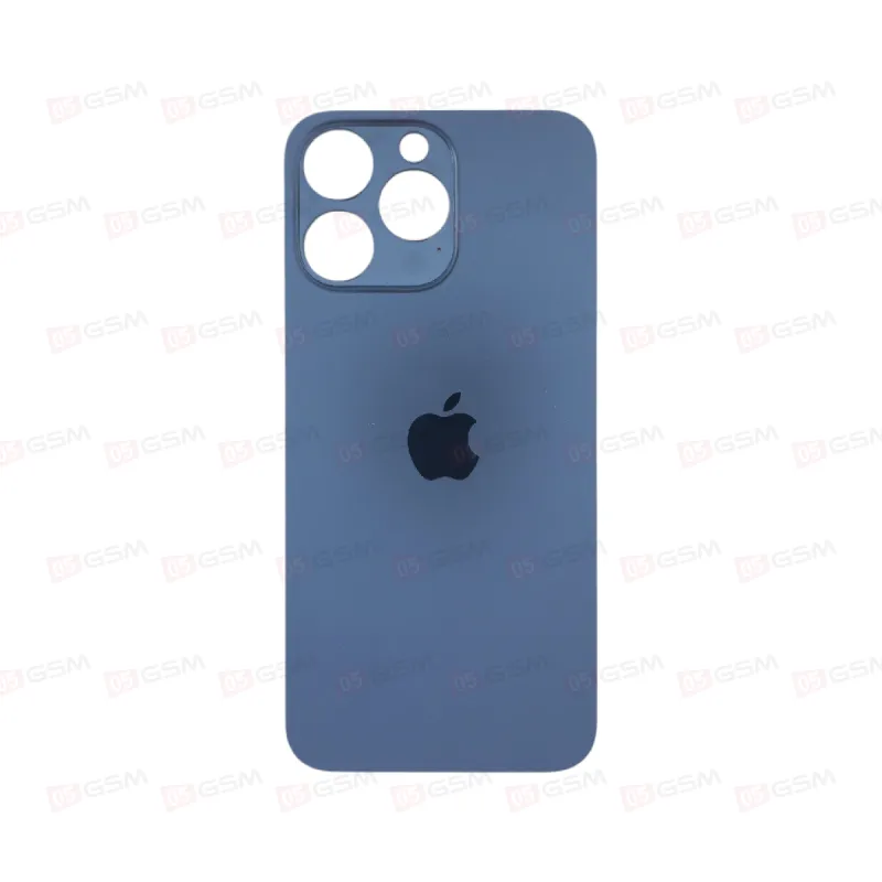 Крышка iPhone 15 Pro Max с широким вырезом (Blue titanium/Синий; оригинал; монолит) фото в интернет-магазине 05gsm.ru