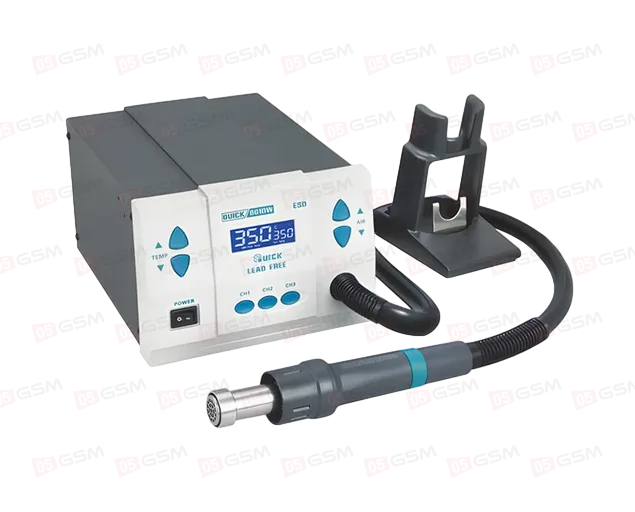 Термовоздушный фен Quick 861DW (Паяльная станция) фото в интернет-магазине 05gsm.ru