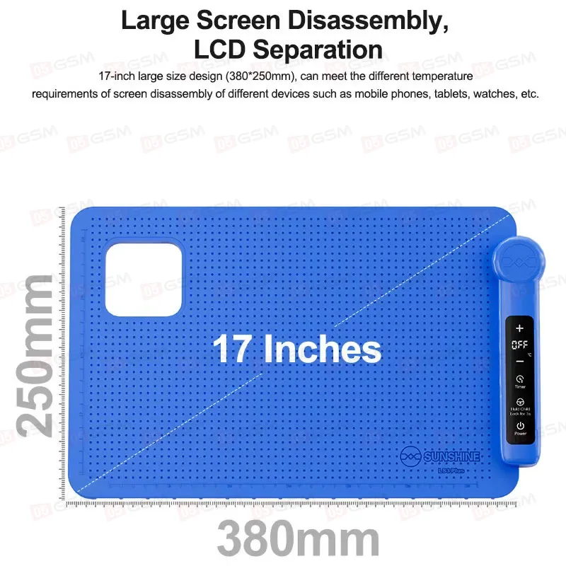 Монтажный коврик с подогревом Sunshine LS3 Plus фото в интернет-магазине 05gsm.ru