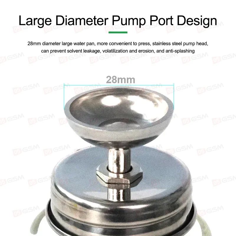 Бутыль с насосом Relife RL-055 (Стеклянная; 150 мл) фото в интернет-магазине 05gsm.ru