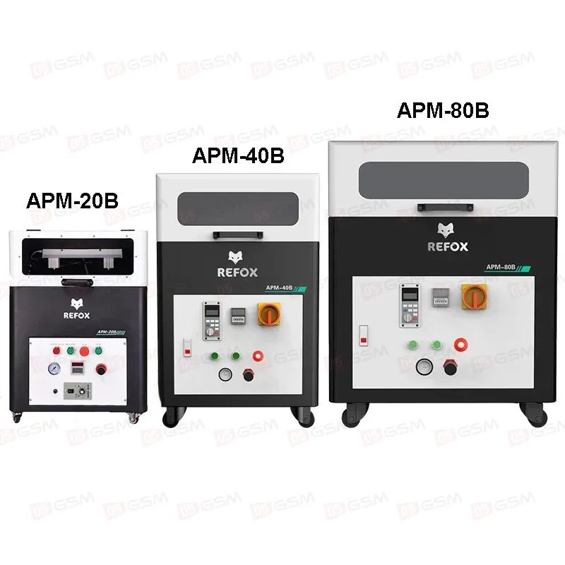 Полировочный аппарат для дисплеев Refox APM-20B (Бокс, формы, клей и порошок) фото в интернет-магазине 05gsm.ru