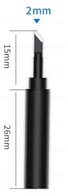 Жало паяльное Aixun 936-K (Топорик; черное) фото в интернет-магазине 05gsm.ru