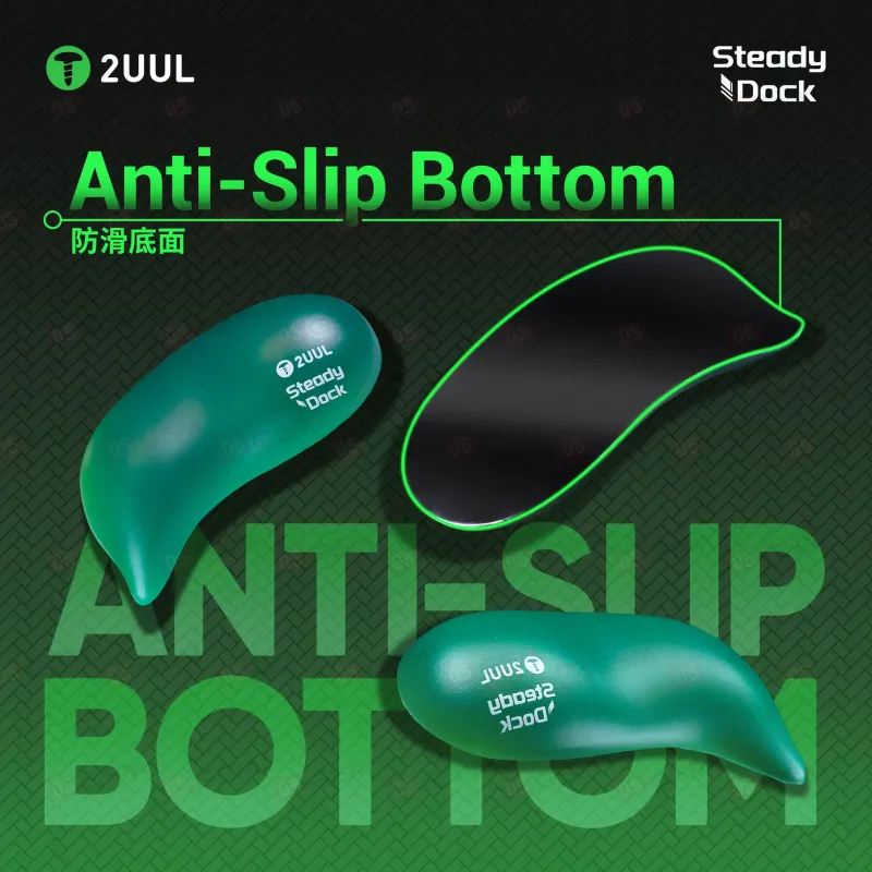 Эргономичная подушка под запястье 2UUL DK01 Steady Dock (От усталости при пайке; 2 штуки) фото в интернет-магазине 05gsm.ru