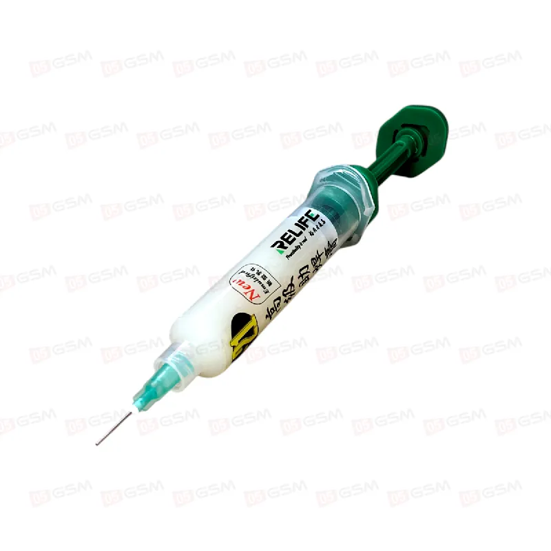 Флюс Relife F-21 (В шприце; с толкателем) фото в интернет-магазине 05gsm.ru