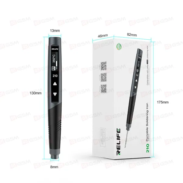 Паяльник портативный Relife 210 фото в интернет-магазине 05gsm.ru