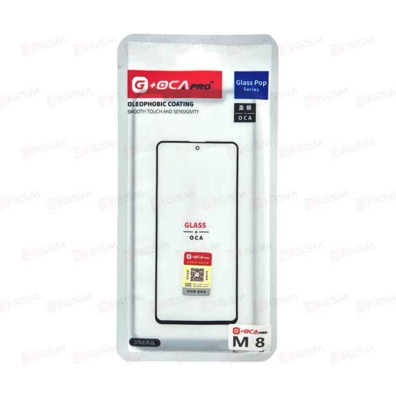 Стекло + OCA (G+OCA) Xiaomi Mi 8 черное фото в интернет-магазине 05gsm.ru
