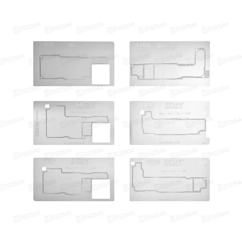 Монтажная платформа Amaoe 31 in 1 для iPhone X-17 Pro Max (Middle Frame) фото в интернет-магазине 05gsm.ru