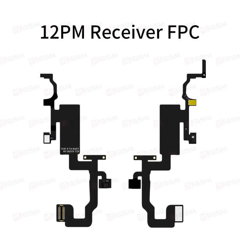 Шлейф от JCID для динамика iPhone 12 Pro MAX (Receiver FPC; No proximity sensor --без датчика) фото в интернет-магазине 05gsm.ru
