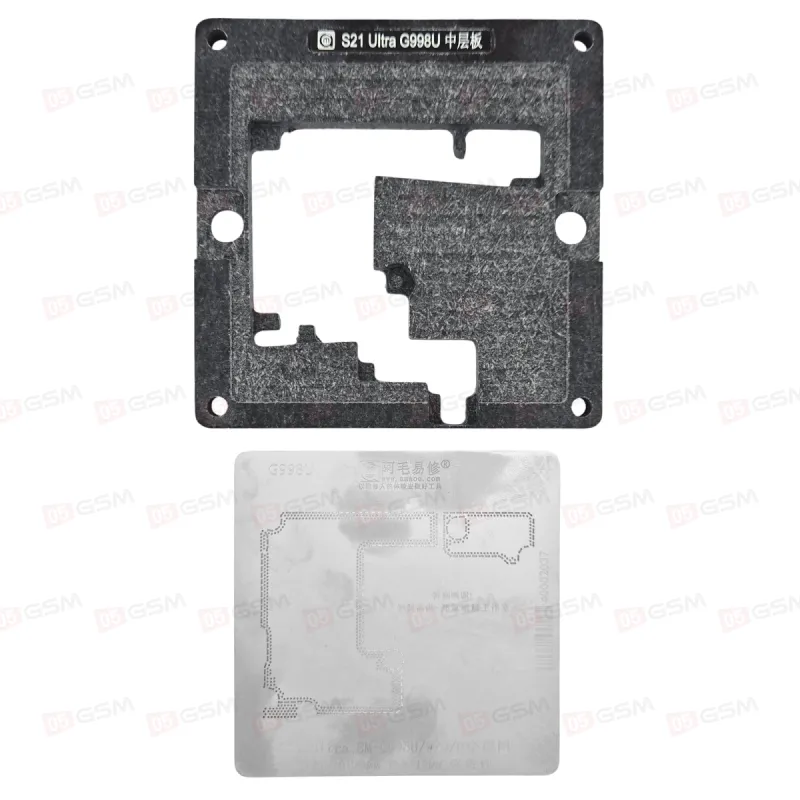 Монтажная платформа Amaoe для Samsung S21 Ultra [S998] (Middle Frame) фото в интернет-магазине 05gsm.ru