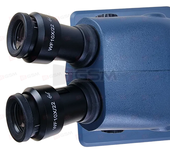Микроскоп тринокулярный Kaisi 36565A (6.5-65X; синий) фото в интернет-магазине 05gsm.ru