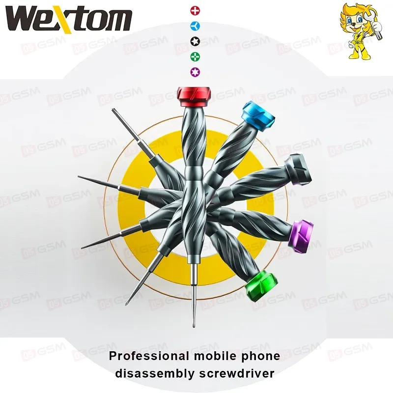 Набор отверток WXT (2D-биты; 5 штук) фото в интернет-магазине 05gsm.ru