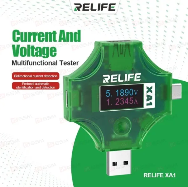 Тестер USB Relife XA1 фото в интернет-магазине 05gsm.ru