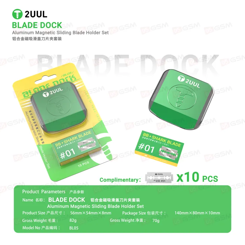Держатель лезвий 2UUL BL05 (С 10 лезвиями) фото в интернет-магазине 05gsm.ru