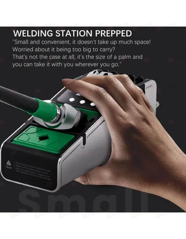 Паяльник портативный с держателем TBK-211 (1 жало C210; без аккумулятора; автономный) фото в интернет-магазине 05gsm.ru