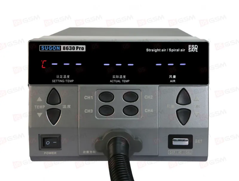 Термовоздушный фен Sugon 8630 Pro (Паяльная станция) фото в интернет-магазине 05gsm.ru