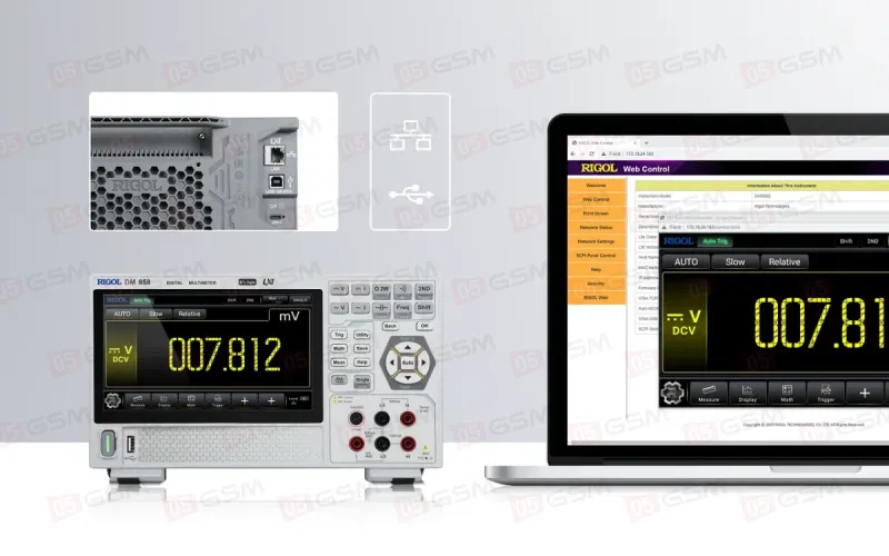 Мультиметр настольный Rigol DM858 фото в интернет-магазине 05gsm.ru