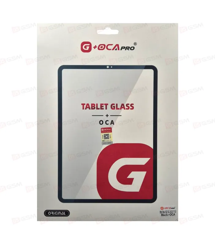 Стекло + OCA (G+OCA) Redmi Pad SE 5G (2023) 11.0" черное фото в интернет-магазине 05gsm.ru