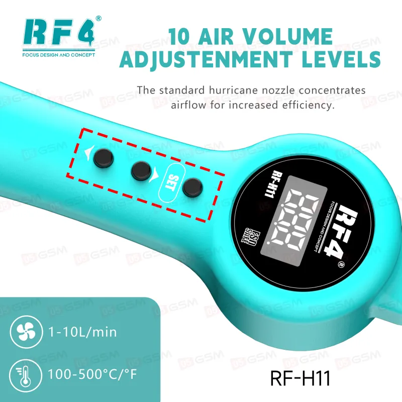 Термовоздушный фен RF4 RF-H11 (Портативный) фото в интернет-магазине 05gsm.ru