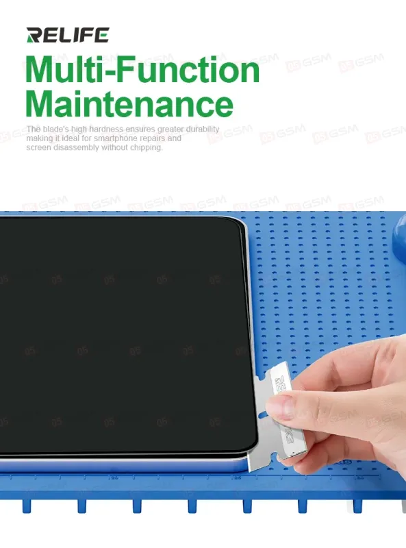 Лезвие на насадку для снятия полярика Relife TK3 (5 штук) фото в интернет-магазине 05gsm.ru