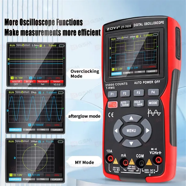 Осциллограф Zoyi 703S фото в интернет-магазине 05gsm.ru