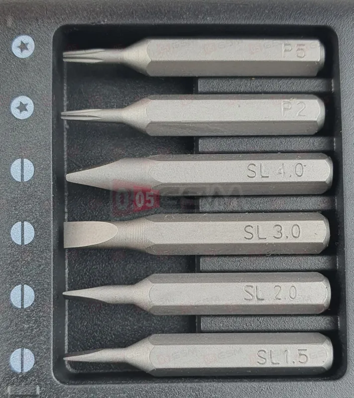 Набор отверток (24 в 1; в футляре) фото в интернет-магазине 05gsm.ru