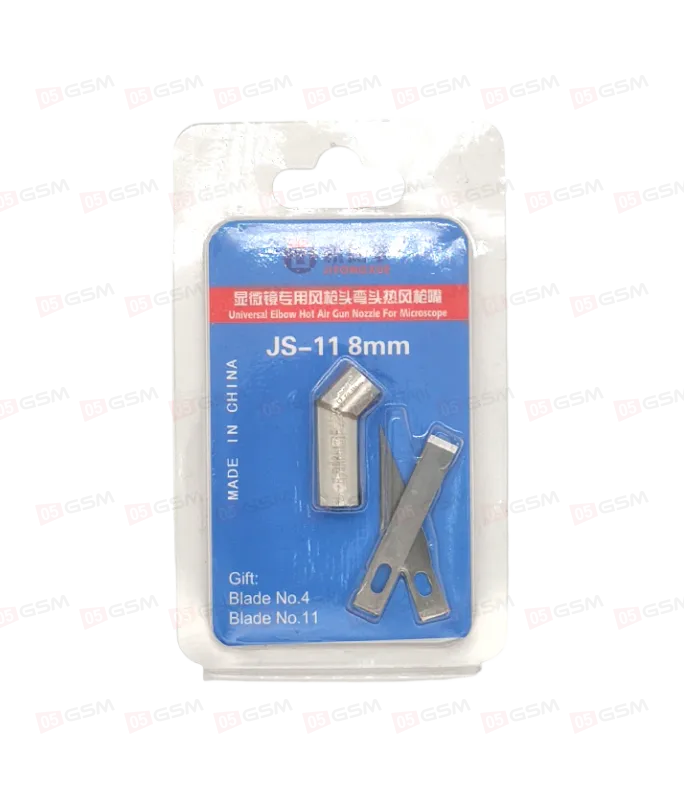 Насадка на сопло фена 8 мм JTX JS-11 (Угловая; с 2 лезвиями) фото в интернет-магазине 05gsm.ru