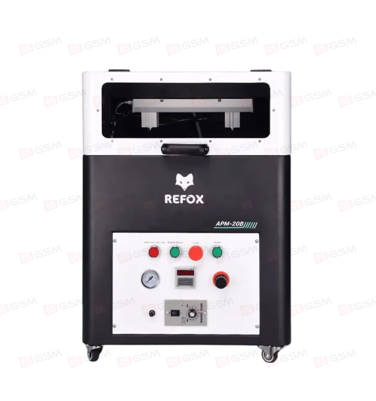Полировочный аппарат для дисплеев Refox APM-20B (Бокс, формы, клей и порошок) фото в интернет-магазине 05gsm.ru
