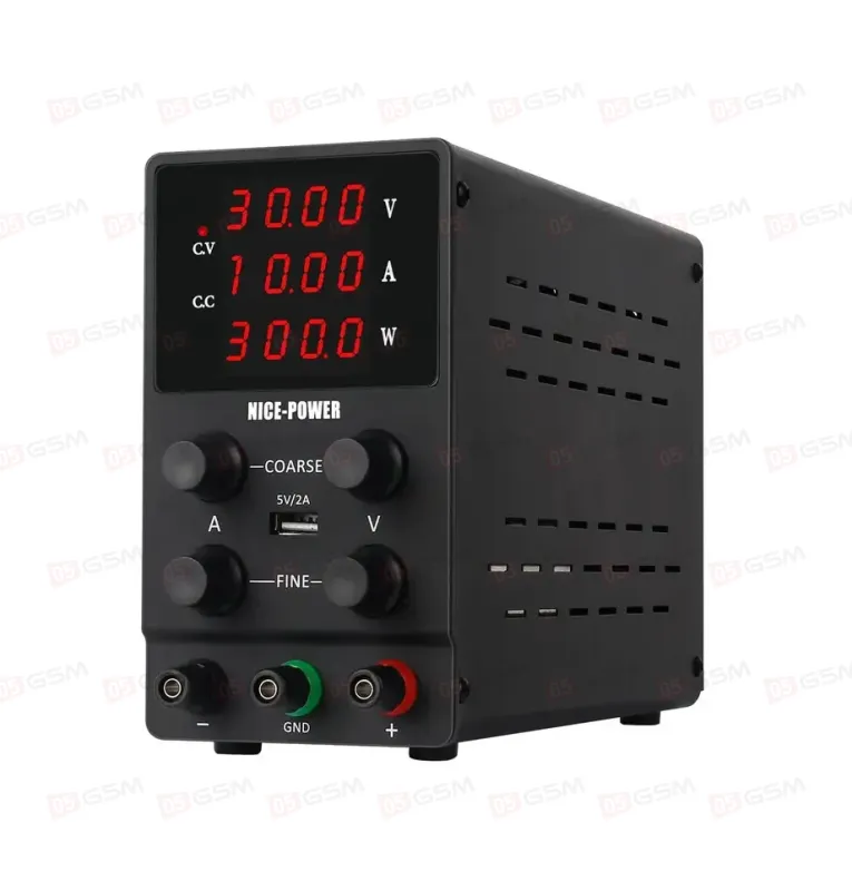 Блок питания Nice Power SPS3010 (Импульсный; 30 В; 10 А) фото в интернет-магазине 05gsm.ru