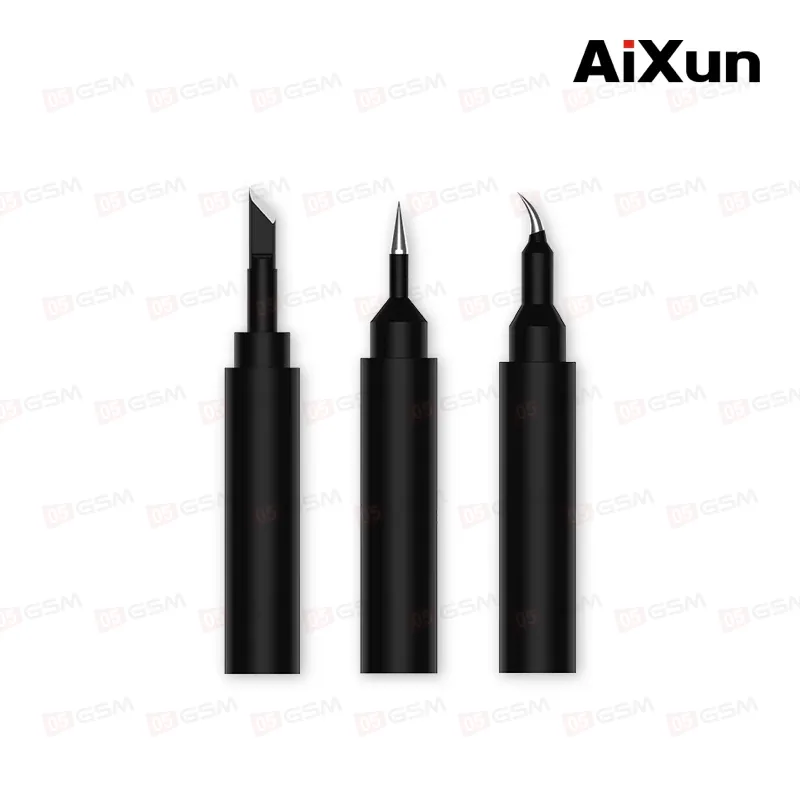 Жало паяльное Aixun 936-I (Прямое; черное) фото в интернет-магазине 05gsm.ru