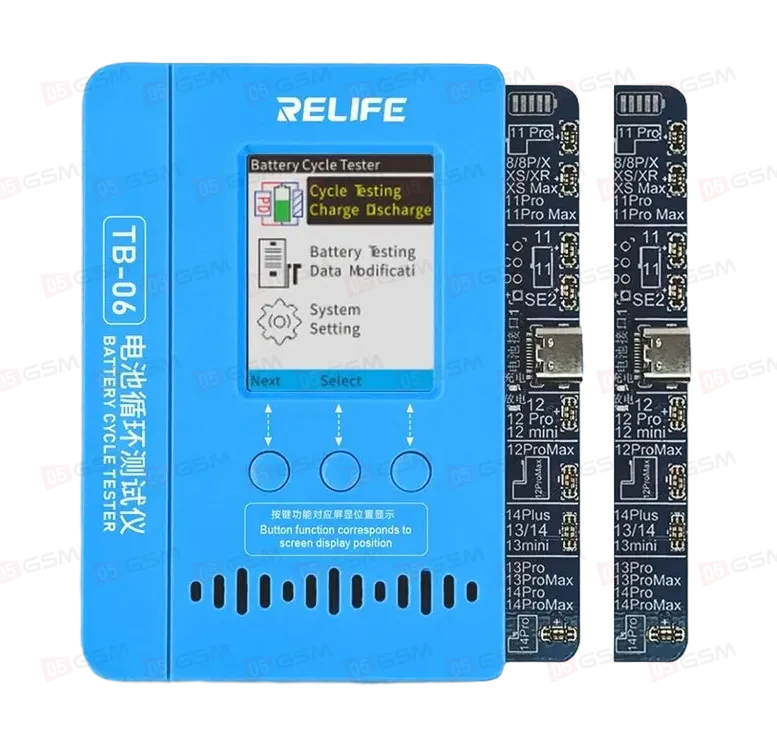 Программатор для аккумулятора Relife TB-06 фото в интернет-магазине 05gsm.ru